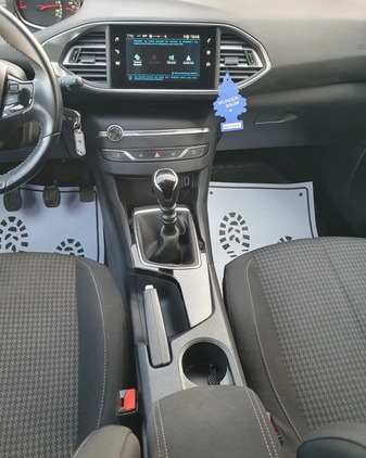 Peugeot 308 cena 39900 przebieg: 163119, rok produkcji 2019 z Warszawa małe 277